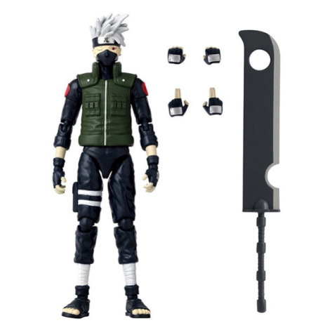 Bandai Naruto Shippuden Anime Heroes Hatake Kakashi Fourth Great Ninja War Action Figure