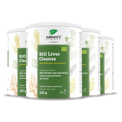 100% Ostropestřec Mariánský + Artičok | 4x Liver Cleanse od Nature's Finest | Veganský Produkt p