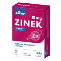 VITAR Zinok 15 mg 90 tabliet