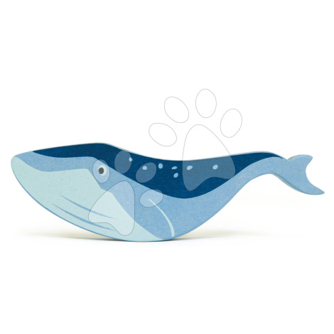 Drevená veľryba Whale Tender Leaf Toys