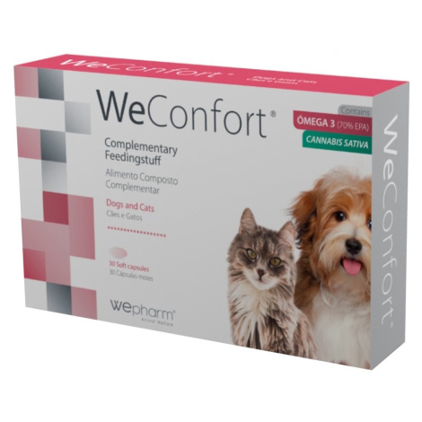 WEPHARM WeConfort pre psov a mačky 30 kapsúl