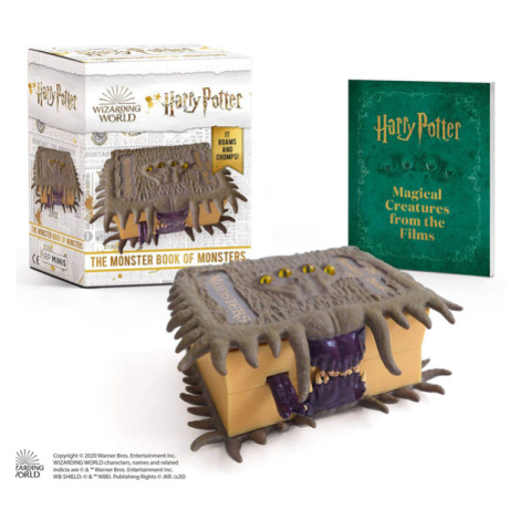 Running Press Harry Potter The Monster Book of Monsters It Roams and Chomps! Miniature Editions