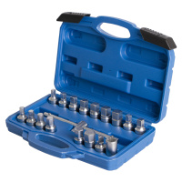 Súprava nástrčných kľúčov na zátky olejových vaní 18 dielov - H0009