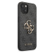 Plastové puzdro Guess na Apple iPhone 13 GUHCP13M4GMGGR 4G Metal Logo sivé