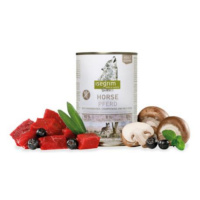 Isegrim Dog Adult Mono Horse pure with Chokeberries, Champignons & Wild Herbs 6 x 400 g