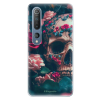 Odolné silikónové puzdro iSaprio - Skull in Roses - Xiaomi Mi 10 / Mi 10 Pro