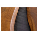 LuxD Dizajnový konferenčný stolík Argentinas 110 cm mango - bridlica