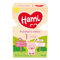 HAMI 1 Počiatočné dojčenské mlieko od narodenia 600 g