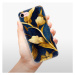 Odolné silikónové puzdro iSaprio - Gold Leaves - iPhone 7