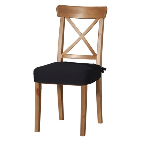 Dekoria Sedák na stoličku Ingolf, čierna, návlek na stoličku Inglof, Etna, 705-00