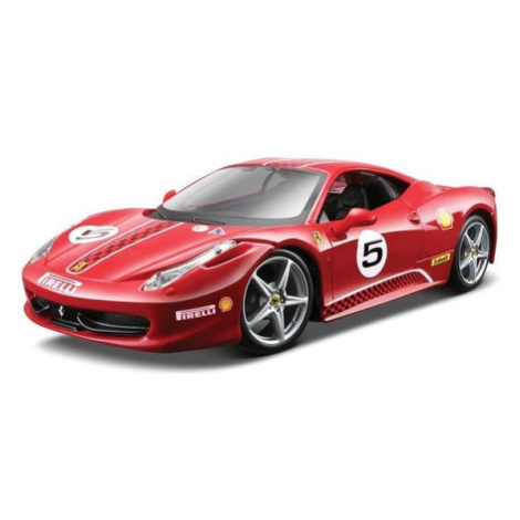 Bburago 1:24 Ferrari Racing 458 Challenge Red