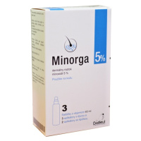 MINORGA 5% roztok 3x 60 ml