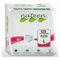 Nateen FLEXI PLUS L/XL nohavičky plienkové, obvod bokov 110-170cm, savosť 2550ml, 10ks