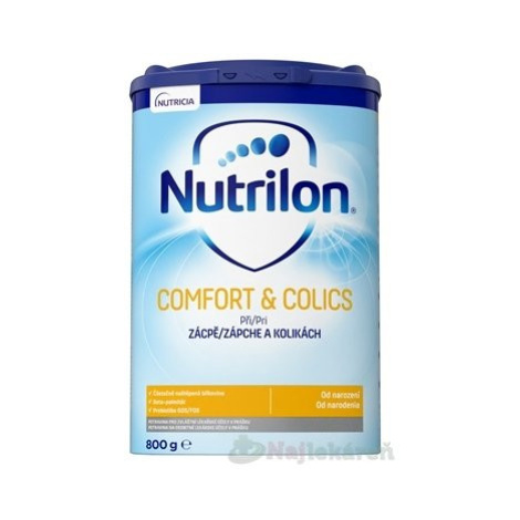 Nutrilon COMFORT & COLICS špeciálna mliečna výživa v prášku (od narodenia) 800 g