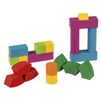 Playtive Drevená dúhová Montessori hračka (kocky)
