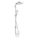 Hansgrohe Crometta E, Showerpipe 240 1jet EcoSmart 9 l/min Reno, chrómová, HAN-27289000