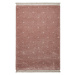 Ružový koberec Think Rugs Boho Dots, 160 x 220 cm