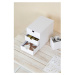Biely zásuvkový box s 3 zásuvkami Bigso Box of Sweden Ingrid