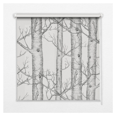 TULUP VNÚTORNÁ roleta - okenná roleta - roleta - 110x140 cm - Kufre