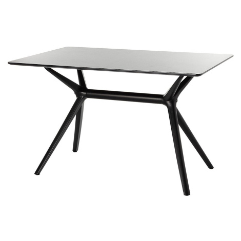Dekoria Stôl Modesto 120 x 80 x 73 cm black, 120 x 80 x 73 cm