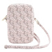 Guess PU G Cube Wallet Phone Bag Zipper Pink