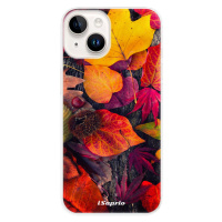 Odolné silikónové puzdro iSaprio - Autumn Leaves 03 - iPhone 15