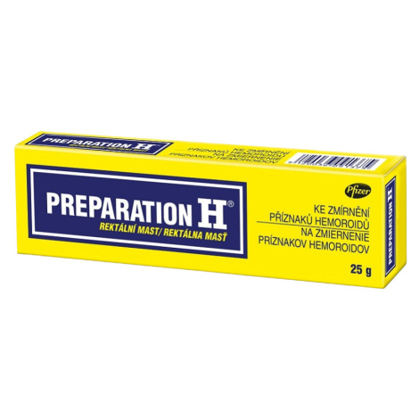 PREPARATION H rektálna masť na liečbu hemeroidov 25 g