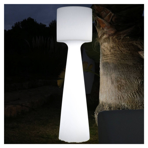 Stojacia lampa Newgarden Grace LED, dobíjateľná batéria, výška 140 cm