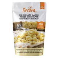 Belgická biela čokoláda 34% 250 g - Decora