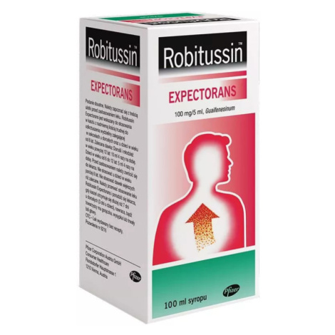 ROBITUSSIN EXPECTORANS sirup na vykašliavanie 100ml