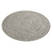 Kusový koberec Braided 105552 Melange kruh – na ven i na doma - 200x200 (průměr) kruh cm NORTHRU