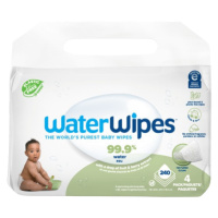 WATERWIPES Obrúsky vlhčené bez obsahu plastov Soapberry 4 x 60 ks