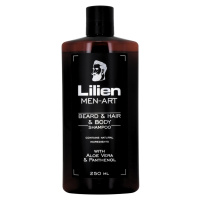 Lilien MEN-ART pánsky sprchový šampón - Black 250 ml