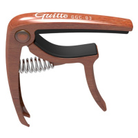 Guitto GGC-03 Metal Capo Wood