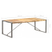 Jedálenský stôl hnedá / sivá Dekorhome 220x100x75 cm,Jedálenský stôl hnedá / sivá Dekorhome 220x