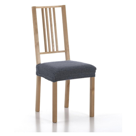 Poťah elastický na sedák stoličky, SADA komplet 2 ks, modrý FORBYT