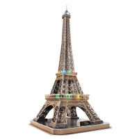 CubicFun Puzzlev 3D Eiffelova veža LED 82 dielikov