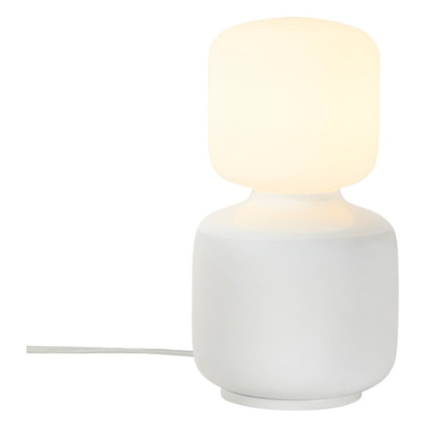 Biela stolová lampa so stmievačom (výška  28 cm) Reflection – tala