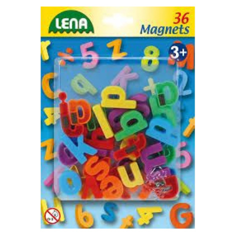 Lena Magnetické písmená malé 36 ks