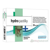 Generica hydro pastilky 20 ks