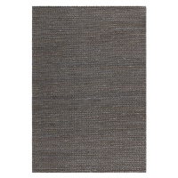 Antracitovosivý ručne tkaný jutový koberec 160x230 cm Oakley – Asiatic Carpets