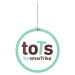 toTs-smarTrike textilný košík Stromy 400122 bielo-čierny