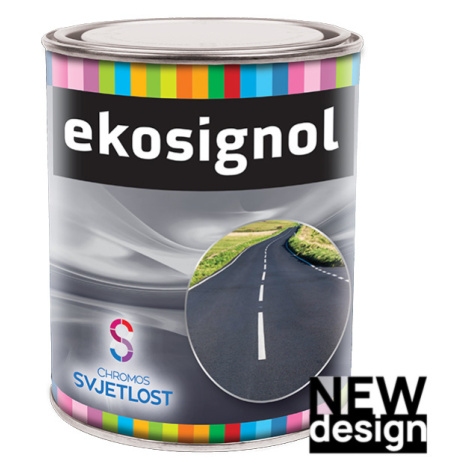 EKOSIGNOL - Farba na vodorovné dopravné značenie (zákazkové miešanie) RAL 1001 - béžová 0,75 L