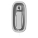 UNIQ NOVA COMPACT MAGIC MOUSE CHARGING DOCK WITH CABLE LOOP - CHALK GREY (GREY)