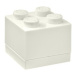LEGO® mini  box 4 - biela 46 x 46 x 43 mm