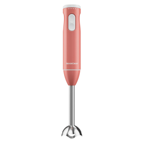 SILVERCREST® KITCHEN TOOLS Tyčový mixér SSMS 600 E3 (bledoružová)