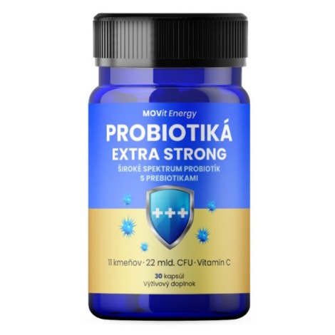 MOVIT ENERGY Probiotiká extra strong 30 kapsúl