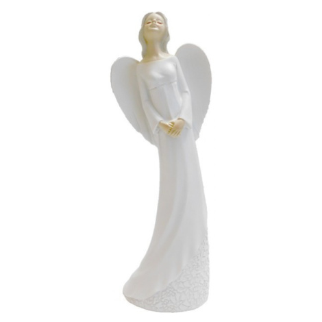 MAKRO - Dekorácia - Anjel vysoký, biely