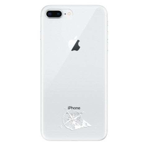 Odolné silikónové puzdro iSaprio - čiré - Explore - iPhone 8 Plus