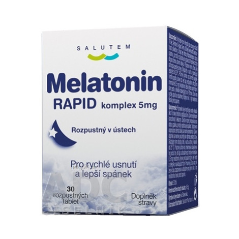 Melatonin RAPID komplex 5mg SALUTEM